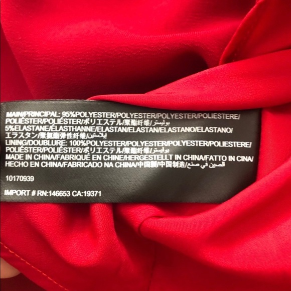 c/MEO Influential Dress in Crimson NWT XL - Picture 7 of 8